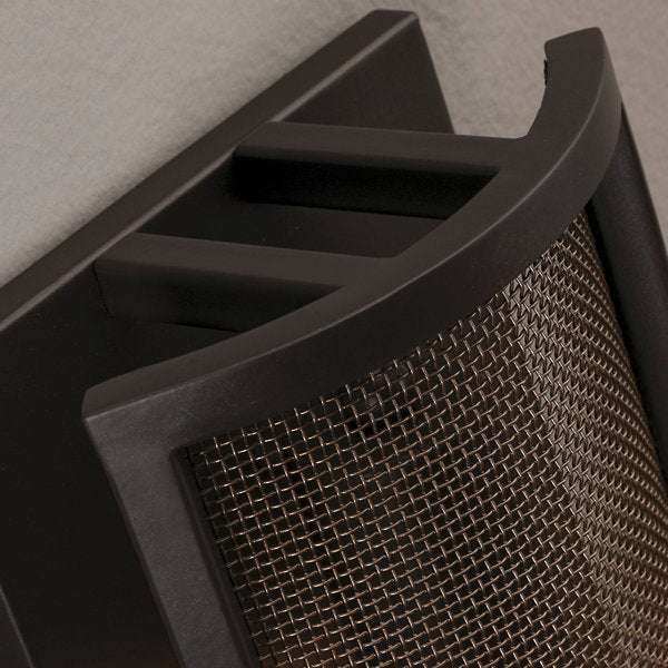 Indoor Metal Wall Sconce with Mesh Shade